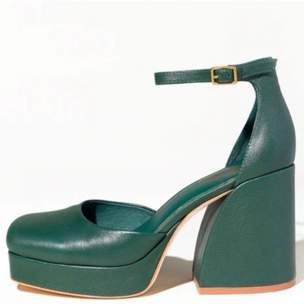 Charlotte Stone Fran Mary Jane platform heels